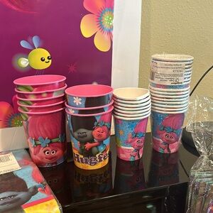 Poppy left over party decorations